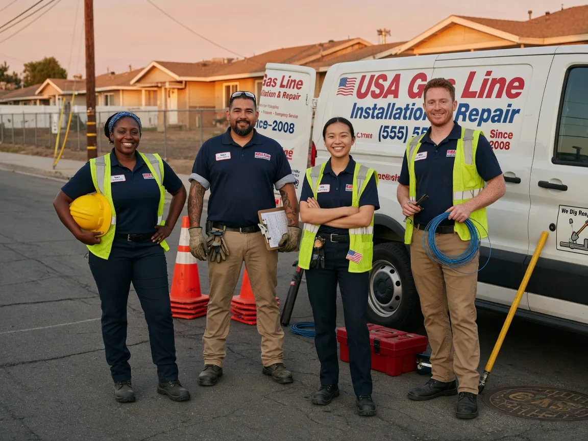 Gas Line Installation company in Powder River, WY